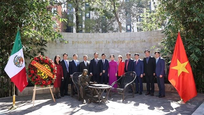 thuc day quan he huu nghi viet nammexico len tam cao moi