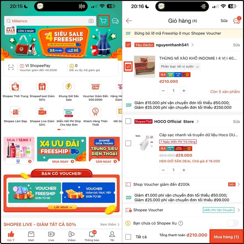 Cách thanh toán đơn hàng Shopee bằng Apple Pay nhanh chóng, tiện lợi