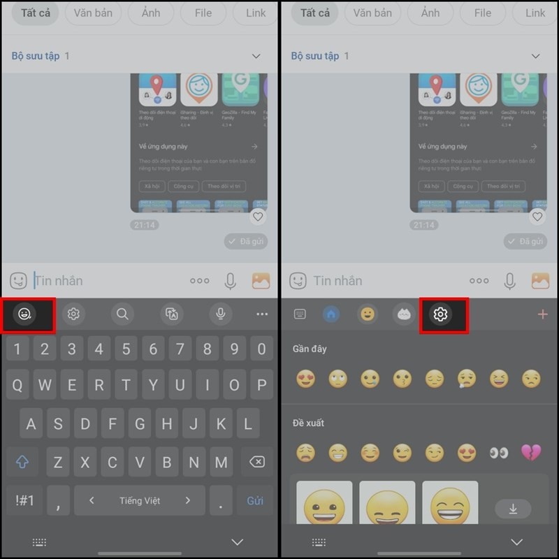 Hướng dẫn cách kích hoạt gift emoji trên điện thoại Android Hướng dẫn cách kích hoạt gift emoji trên điện thoại Android