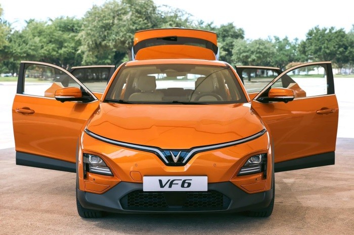 VinFast VF 6 vừa được ra mắt vào chiều ngày 29/9. VinFast VF 6 vừa được ra mắt vào chiều ngày 29/9.