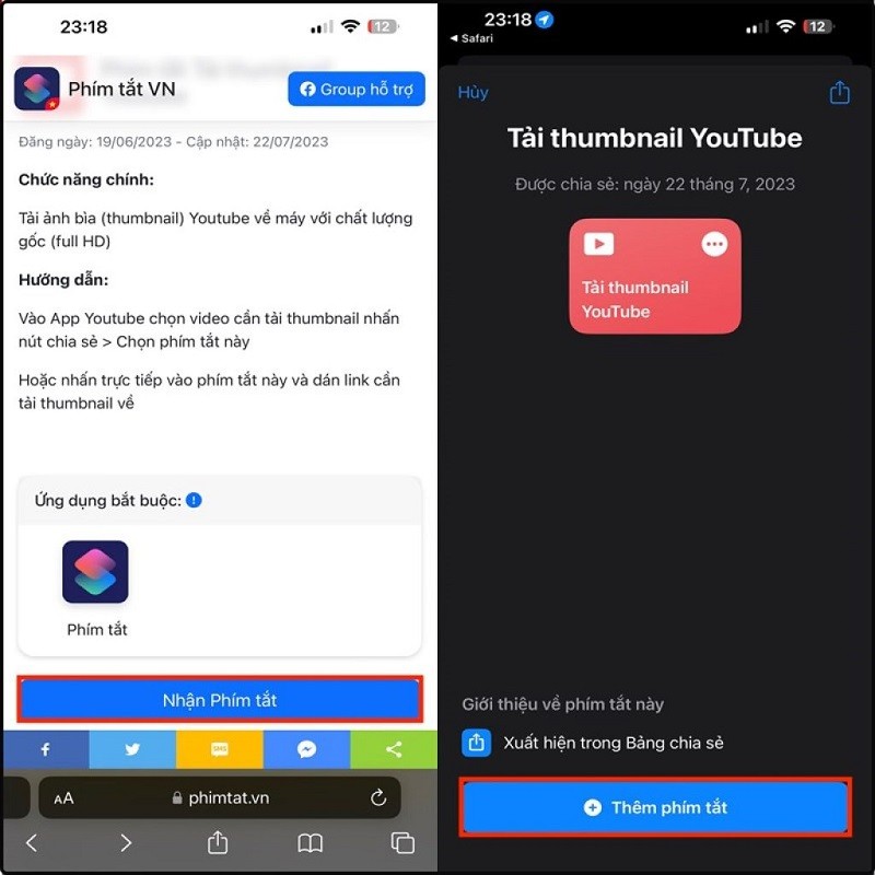 Cách tải ảnh nền trên video YouTube (thumbnail) về iPhone cực đơn giản