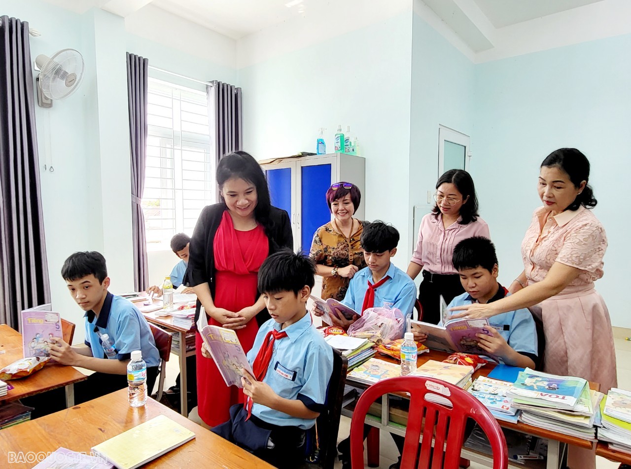 Những khoản khắc khó quên dưới mái trường Chuyên biệt Hy Vọng, Quy Nhơn