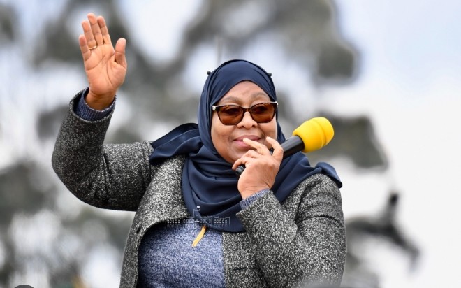 Tổng thống Tanzania Samia Suluhu Hassan. (Nguồn: Daily News)