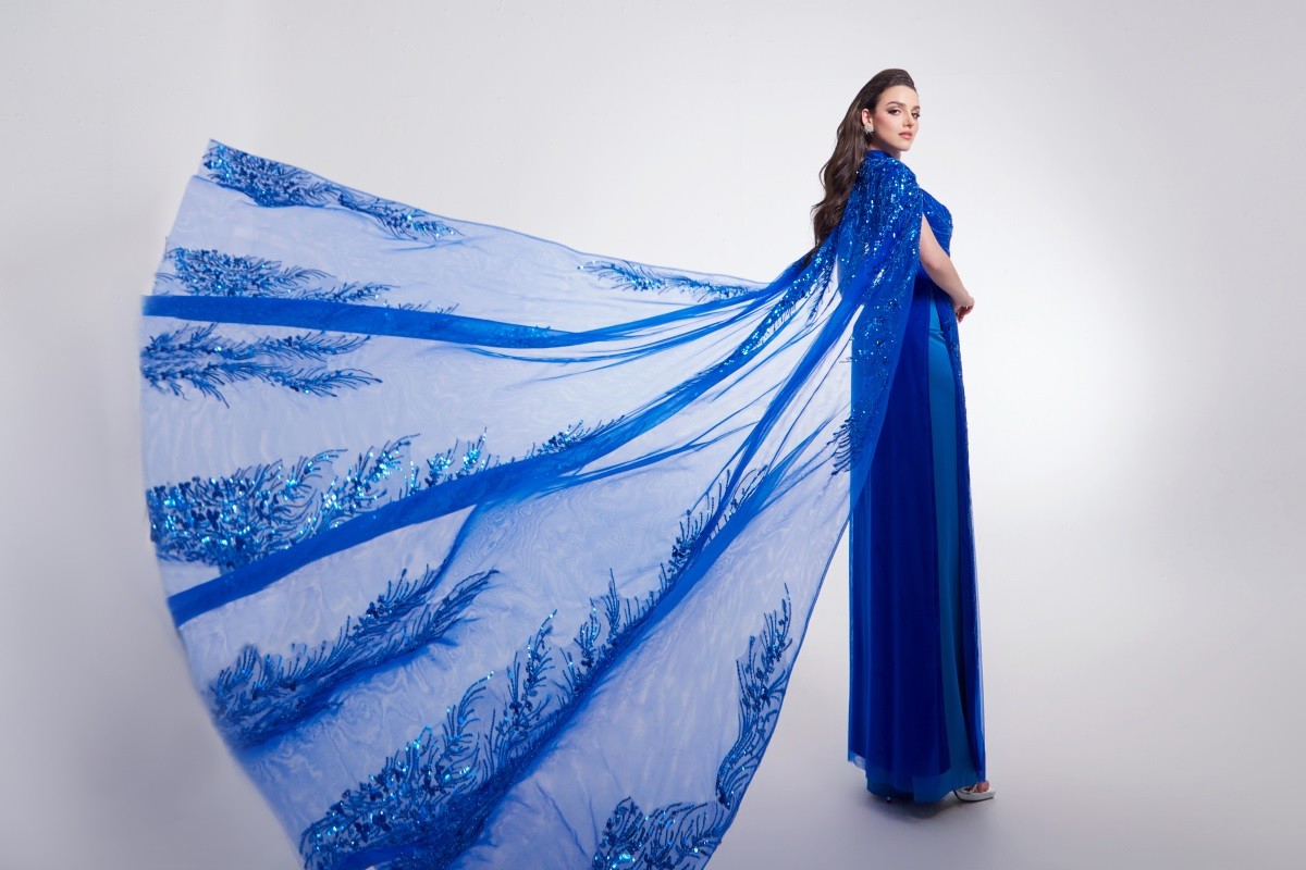 Miss Grand International 2023: Hoa hậu Hòa bình Australia ưu tiên những mẫu đầm của nhà thiết kế Nguyễn Minh Tuấn