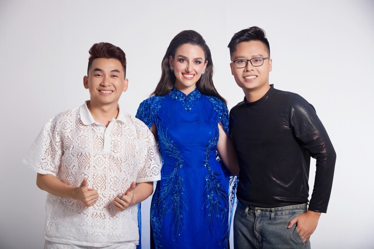 Miss Grand International 2023: Hoa hậu Hòa bình Australia ưu tiên những mẫu đầm của nhà thiết kế Nguyễn Minh Tuấn