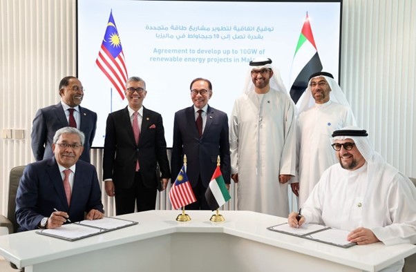 Thủ tướng Malaysia Anwar Ibrahim thăm UAE. (Nguồn: Bernama)