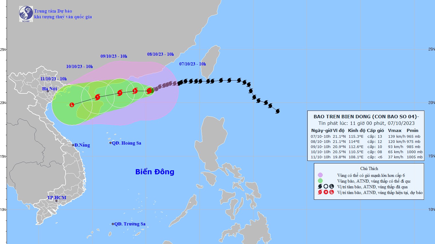 bao so 4 dien bien phuc tap giat cap 16 tren bien dong gay mua dong dien rong cho bac bo