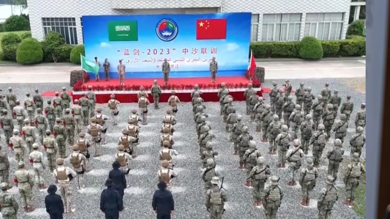 Hơn 100 quân nhân Trung Quốc và Saudi Arabia tham gia tập trận Blue Sword