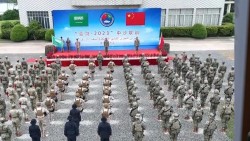 Hơn 100 quân nhân Trung Quốc và Saudi Arabia tham gia tập trận Blue Sword