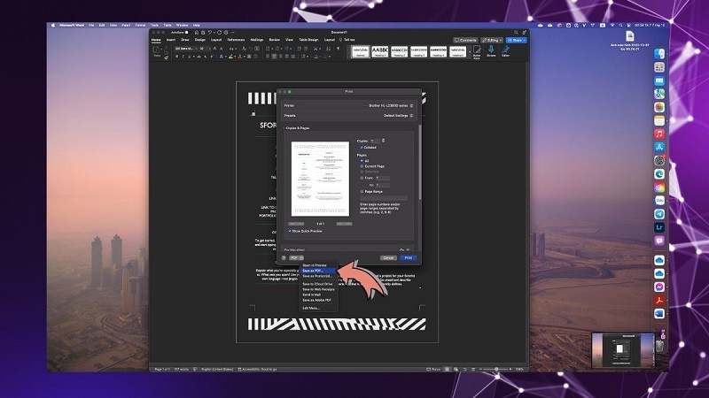 Chuyển File Word sang PDF trên MacBook không thể đơn giản hơn Chuyển File Word sang PDF trên MacBook không thể đơn giản hơn