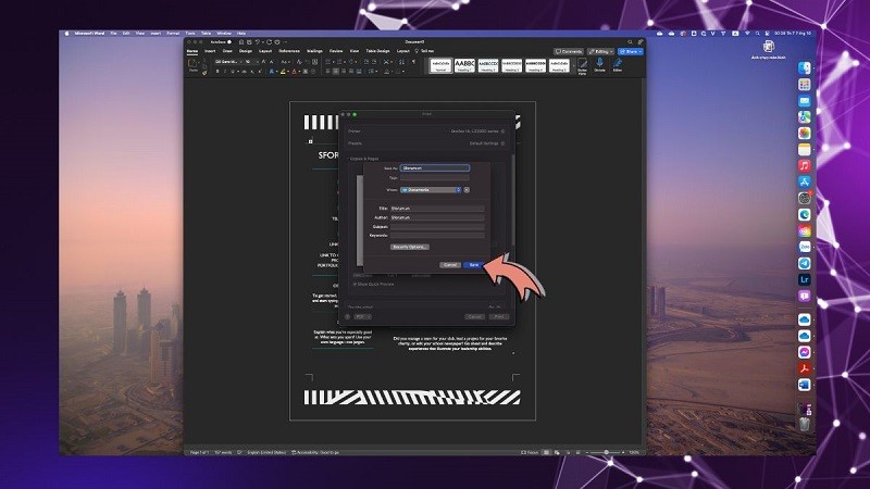 Chuyển File Word sang PDF trên MacBook không thể đơn giản hơn Chuyển File Word sang PDF trên MacBook không thể đơn giản hơn