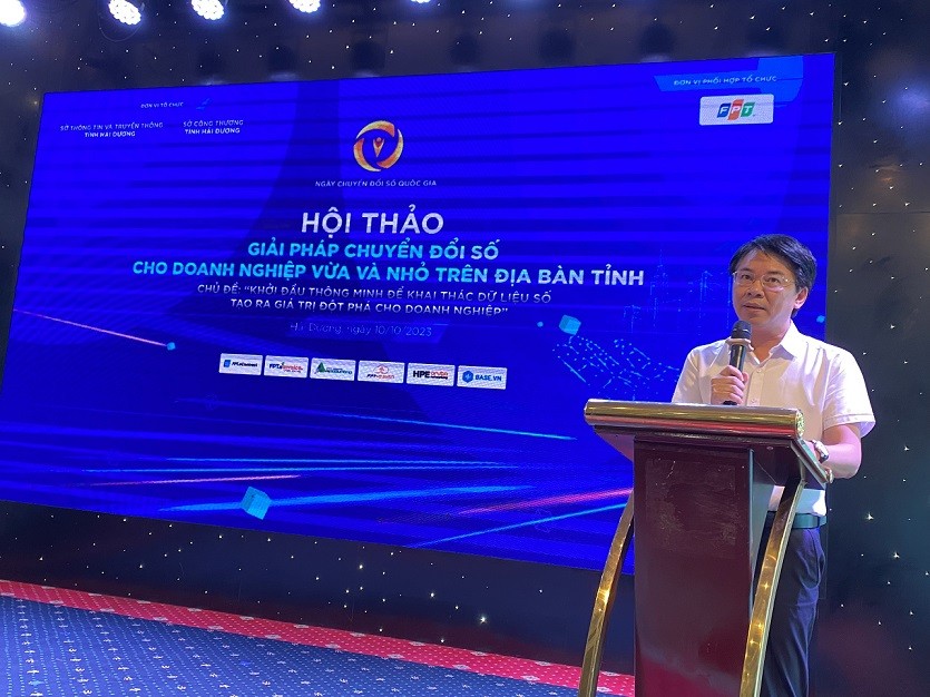 Hải Dương đồng hành cùng doanh nghiệp chuyển đổi số Hải Dương đồng hành cùng doanh nghiệp chuyển đổi số