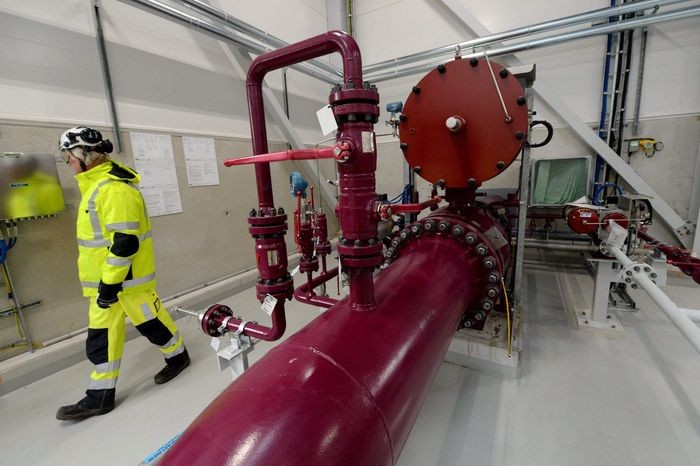 Một trạm nén của đường ống dẫn khí đốt Balticconnector ở Inga (Inkoo), Phần Lan. (Nguồn: Getty Images)