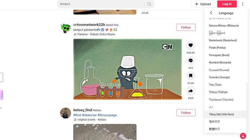 Đổi ngôn ngữ trên TikTok đơn giản và nhanh nhất Đổi ngôn ngữ trên TikTok đơn giản và nhanh nhất