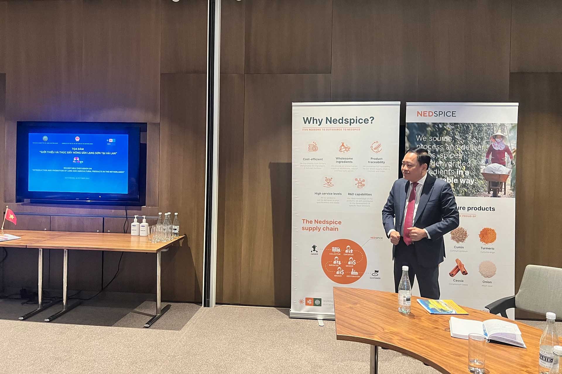Tọa đàm giới thiệu và thúc đẩy nông sản địa phương tại Hà Lan Tọa đàm giới thiệu và thúc đẩy nông sản địa phương tại Hà Lan