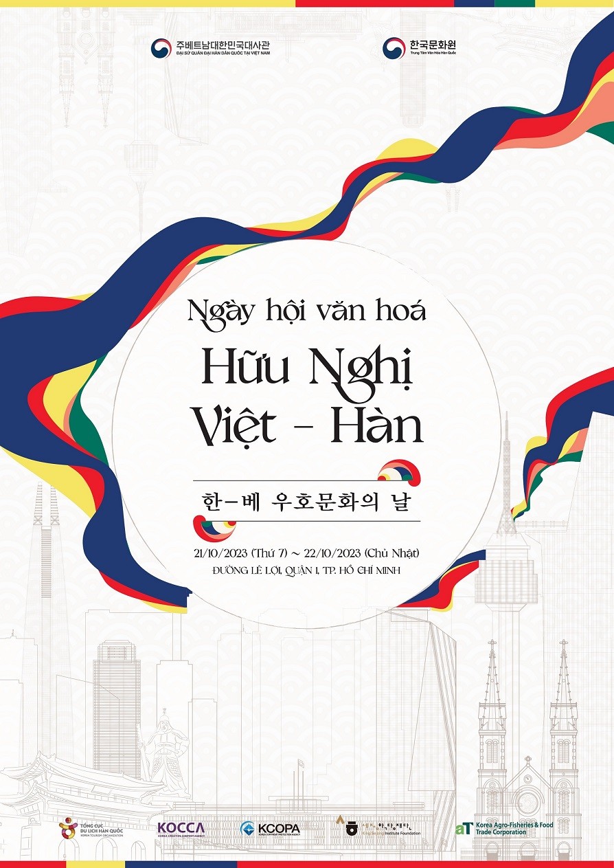 Lễ hội giao lưu văn hóa Việt Nam-Hàn Quốc - Ngày hội văn hóa hữu nghị Việt-Hàn 2023 Lễ hội giao lưu văn hóa Việt Nam-Hàn Quốc - Ngày hội văn hóa hữu nghị Việt-Hàn 2023