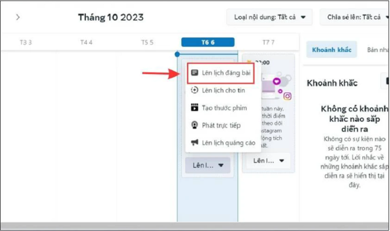 Cách hẹn giờ đăng bài trên Facebook nhanh chóng, đơn giản Cách hẹn giờ đăng bài trên Facebook nhanh chóng, đơn giản