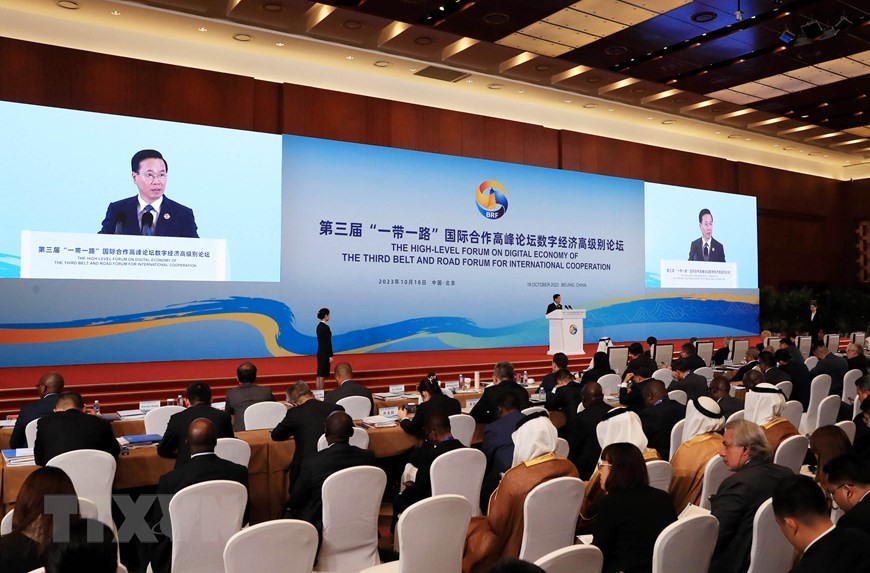 Chủ tịch nước dự Phiên họp cấp cao về kinh tế số