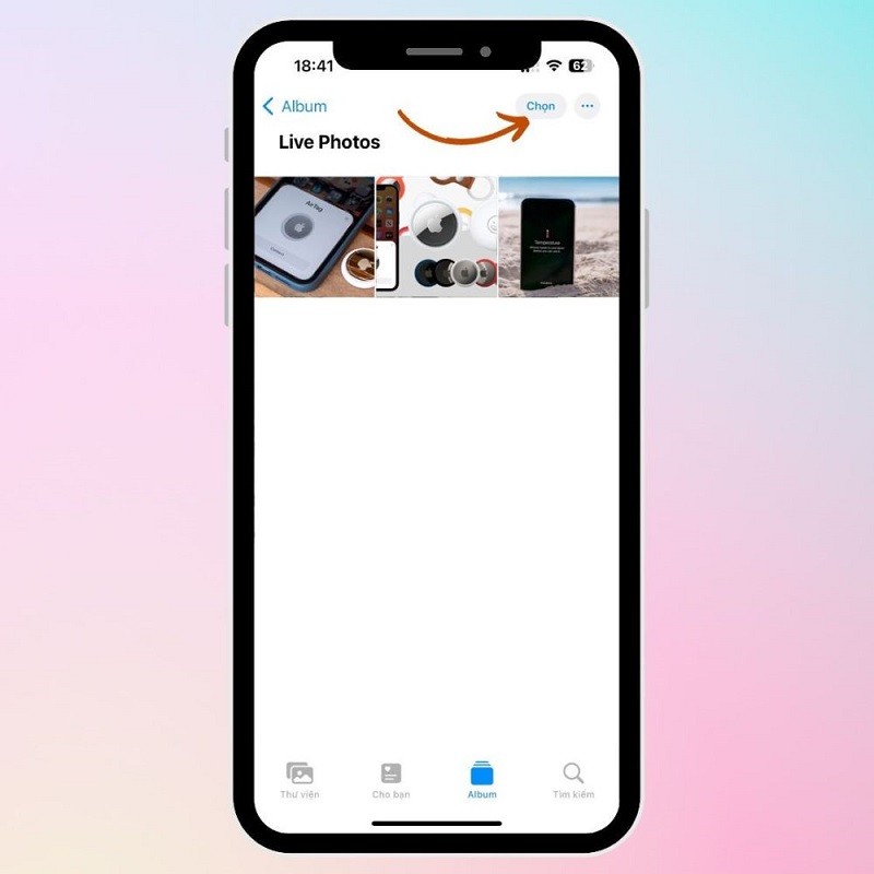Biến Live Photos thành video trên iPhone 15 siêu đơn giản