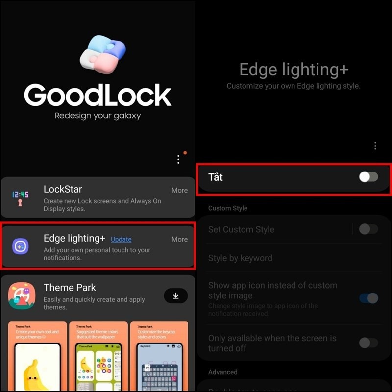 Bật hiệu ứng Pop-up trên Samsung để thông báo thêm sinh động