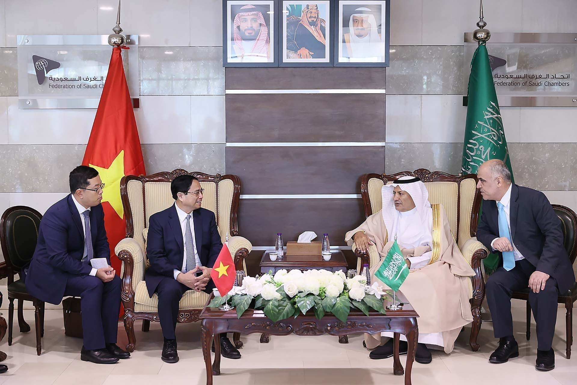Thủ tướng Phạm Minh Chính dự Diễn đàn doanh nghiệp Việt Nam-Saudi Arabia