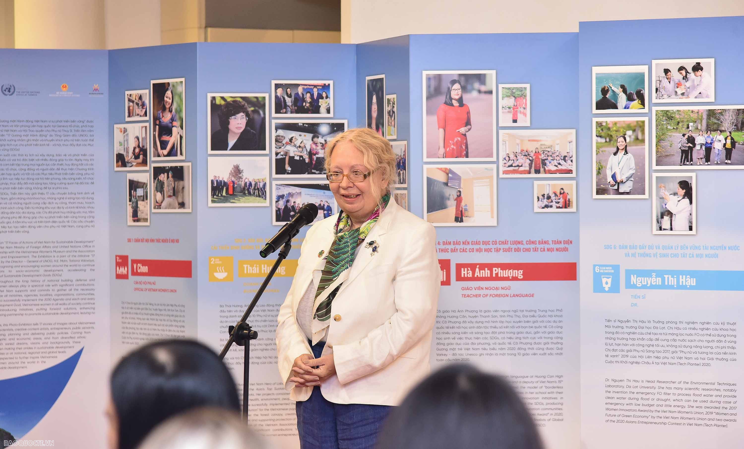 Khai mạc Triển lãm ảnh  '17 Gương mặt Hành động Việt Nam vì sự phát triển bền vững'