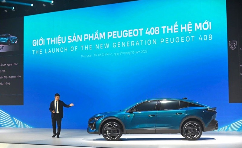 Cận cảnh Peugeot 408 2023 vừa ra mắt tại Việt Nam Cận cảnh Peugeot 408 2023 vừa ra mắt tại Việt Nam