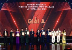 Trao giải Cuộc thi chính luận về bảo vệ nền tảng tư tưởng của Đảng lần thứ 3