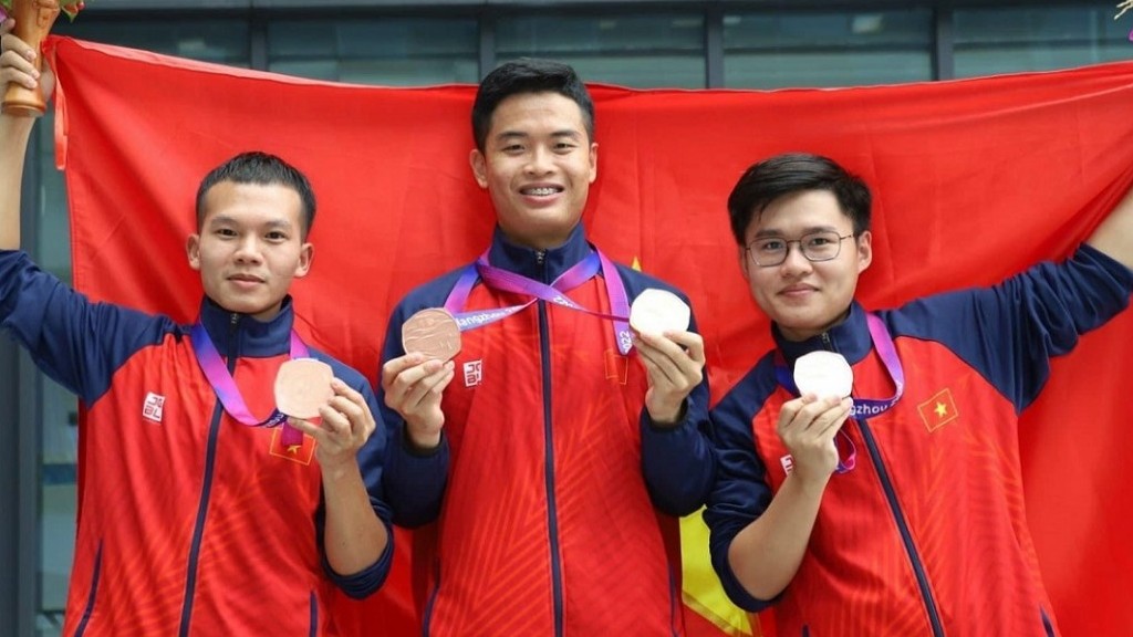 Giải vô địch bắn súng châu Á 2023: Đoàn Việt Nam giành hai Huy chương đồng