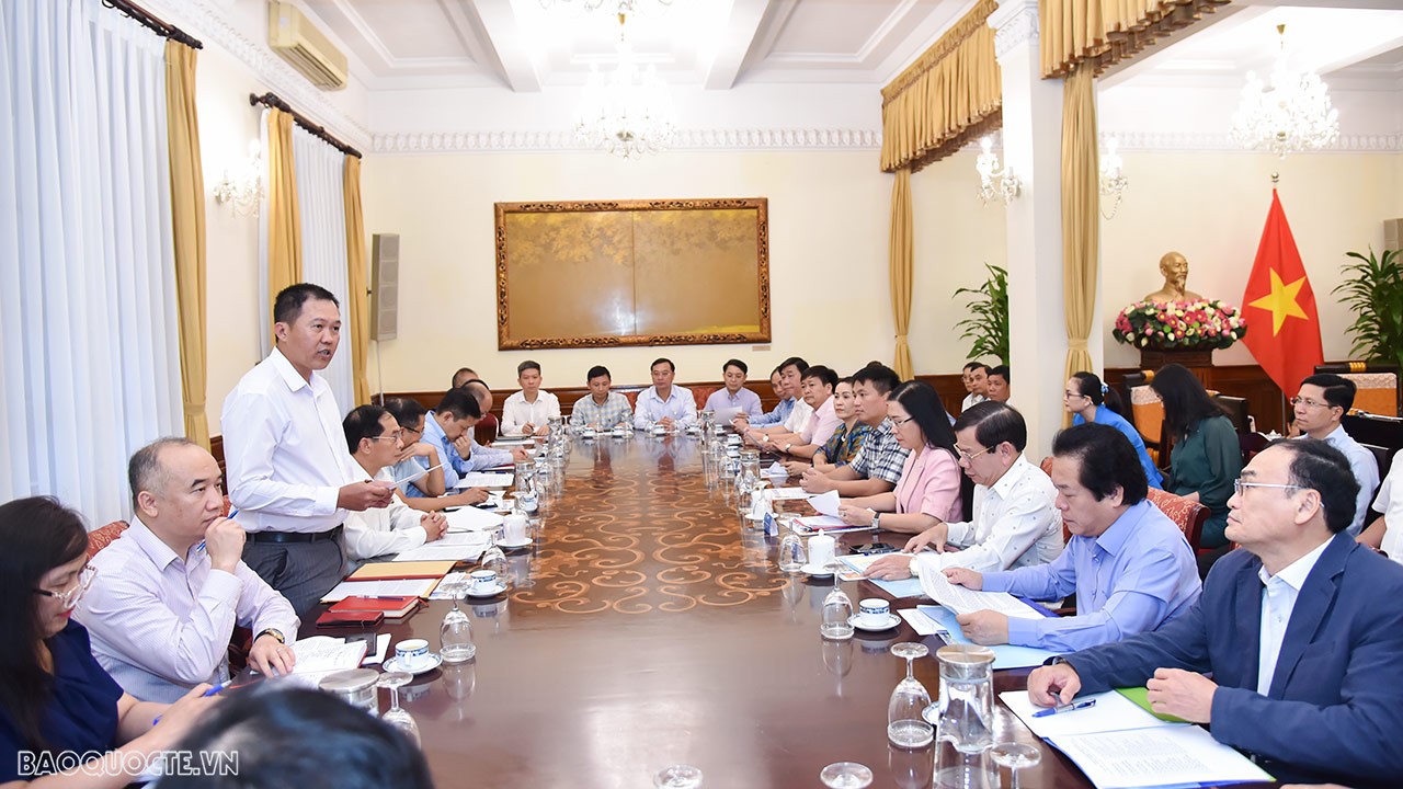 Bộ Ngoại giao và Quảng Ngãi trao đổi phối hợp công tác ngoại giao kinh tế phục vụ phát triển