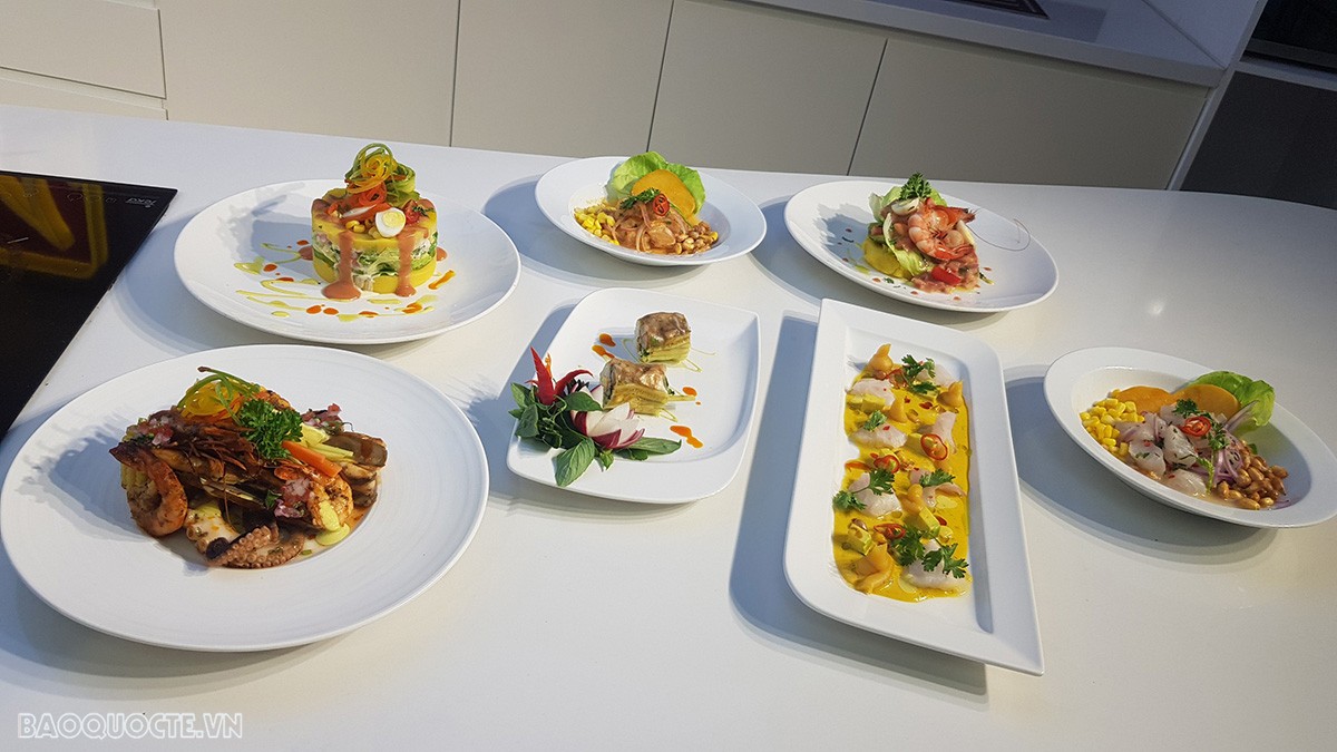 Độc đáo và nhiều sắc màu trong Tuần lễ ẩm thực Peru tại Việt Nam 2023