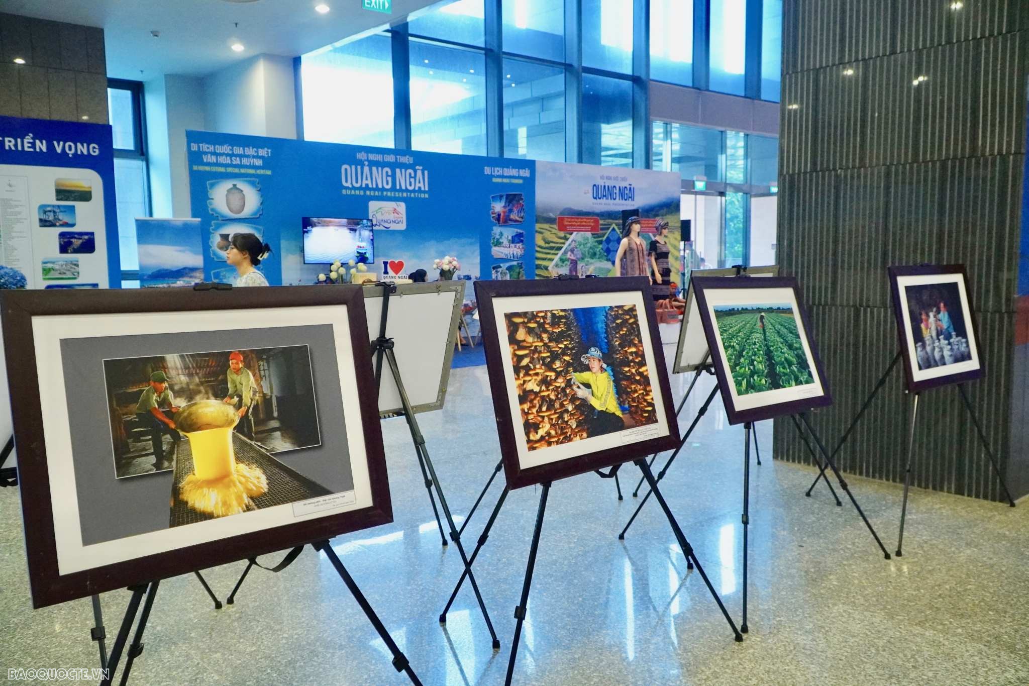 Quảng bá Quảng Ngãi đến đại biểu quốc tế