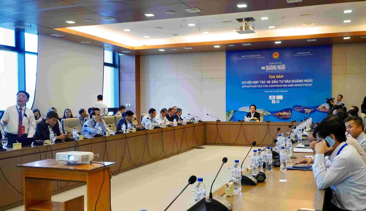 Quãng Ngãi đặt mục tiêu kết nối và vươn tầm hợp tác quốc tế Quãng Ngãi đặt mục tiêu kết nối và vươn tầm hợp tác quốc tế