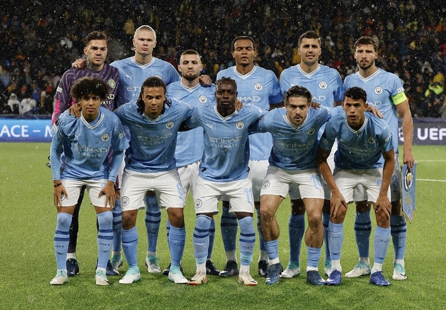 Đội hình xuất phát của Man City trận làm khách trên sân của Young Boys. Đội hình xuất phát của Man City trận làm khách trên sân của Young Boys.