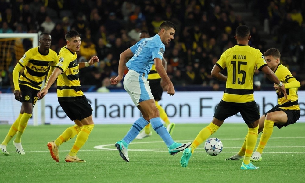 Vòng bảng Champions League 2023/24: Erling Haaland lập cú đúp, Man City thắng trận thứ ba liên tiếp Vòng bảng Champions League 2023/24: Erling Haaland lập cú đúp, Man City thắng trận thứ ba liên tiếp