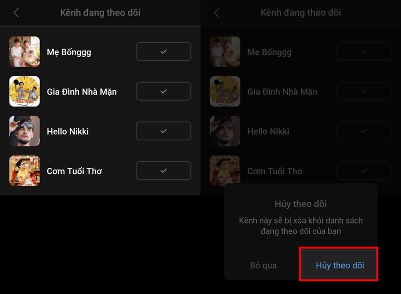 Cách xem nhanh tất cả các kênh đã theo dõi trên Zalo Video Cách xem nhanh tất cả các kênh đã theo dõi trên Zalo Video