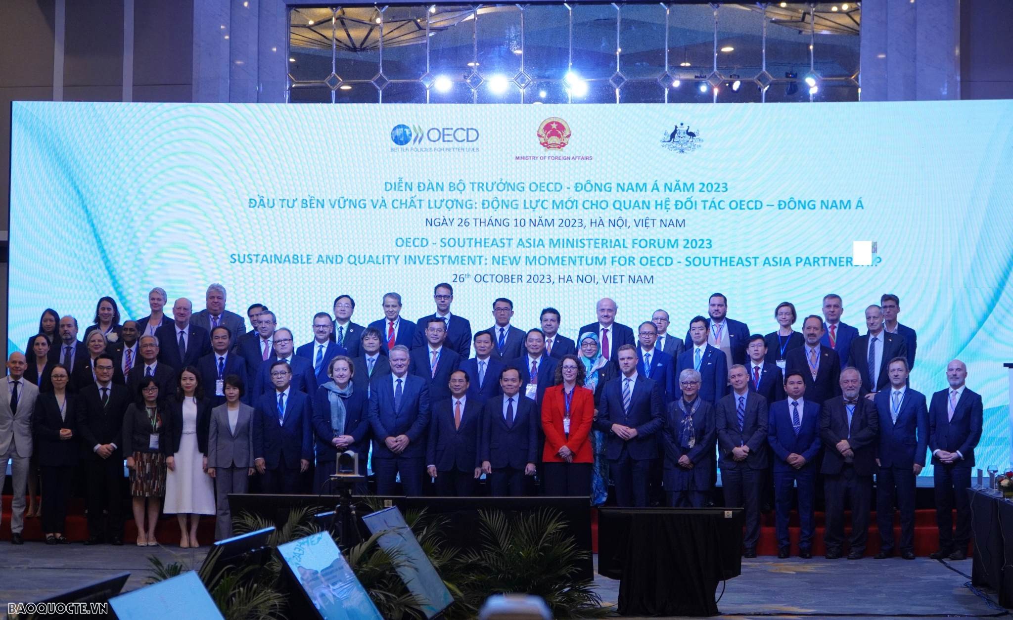 ĐẦU TƯ BỀN VỮNG VÀ CHẤT LƯỢNG TIẾP THÊM ĐỘNG LỰC CHO QUAN HỆ ĐỐI TÁC OECD VÀ ĐÔNG NAM Á ĐẦU TƯ BỀN VỮNG VÀ CHẤT LƯỢNG TIẾP THÊM ĐỘNG LỰC CHO QUAN HỆ ĐỐI TÁC OECD VÀ ĐÔNG NAM Á