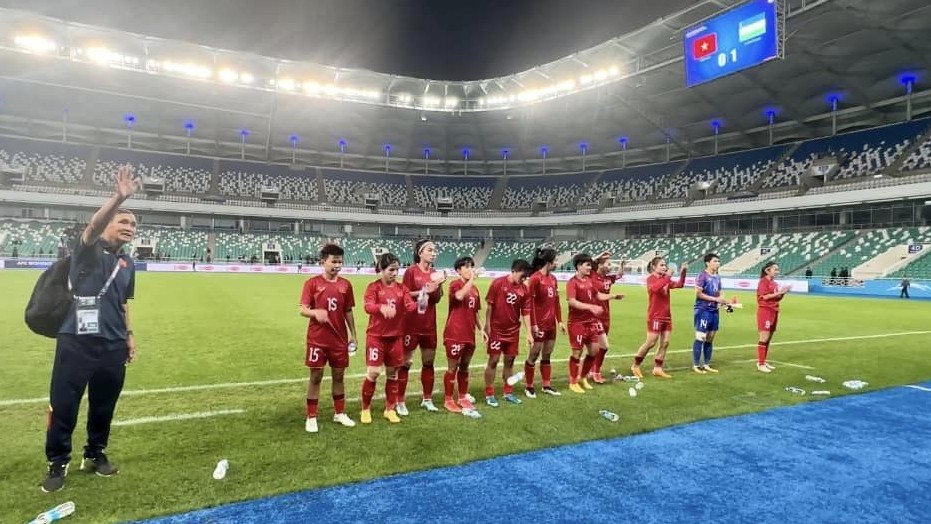 Đội tuyên nữ Việt Nam: HLV Mai Đức Chung phát biểu sau trận thua đáng tiếc trước nữ Uzbekistan