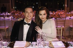 Kim Lý đồng hành cùng Hồ Ngọc Hà dự sự kiện tại Thái Lan