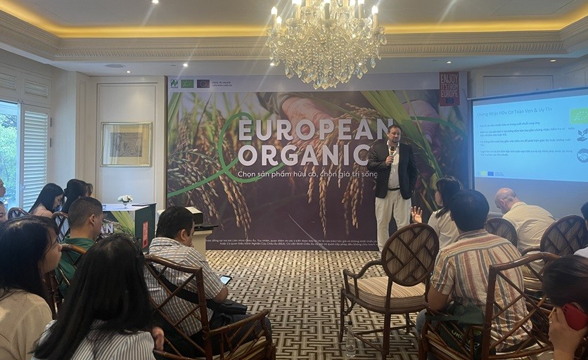 Giới thiệu nông sản hữu cơ chuẩn châu Âu đến người tiêu dùng Việt Nam Giới thiệu nông sản hữu cơ chuẩn châu Âu đến người tiêu dùng Việt Nam