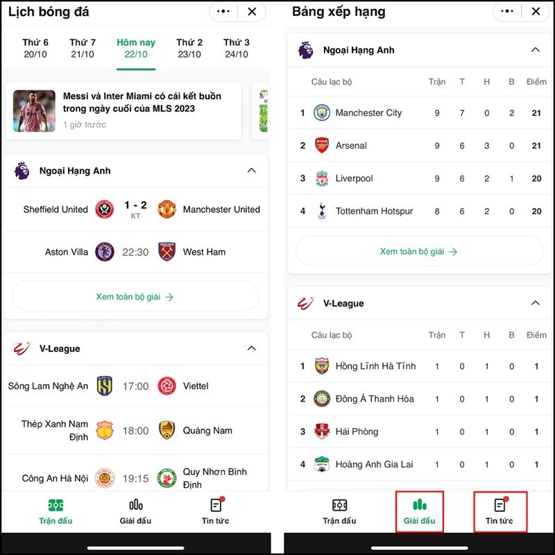 Xem lịch thi đấu bóng đá trên Zalo cực nhanh chóng Xem lịch thi đấu bóng đá trên Zalo cực nhanh chóng