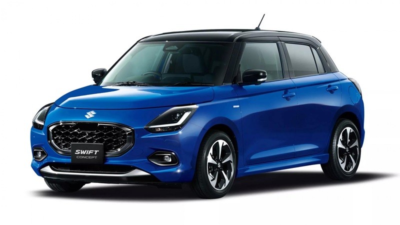 Cận cảnh Suzuki Swift 2024 vừa được trình làng tại Nhật Bản