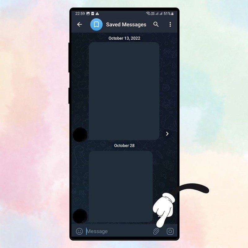 Cách lưu trữ file không giới hạn dung lượng trên Telegram Cách lưu trữ file không giới hạn dung lượng trên Telegram