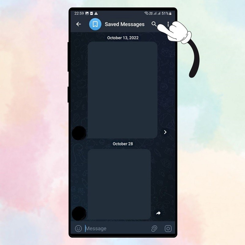 Cách lưu trữ file không giới hạn dung lượng trên Telegram Cách lưu trữ file không giới hạn dung lượng trên Telegram
