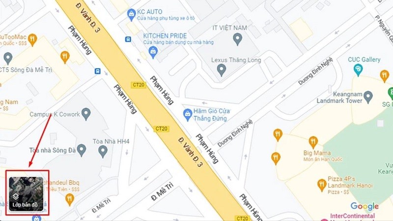 Xem Google Maps vệ tinh siêu đơn giản trên điện thoại và máy tính Xem Google Maps vệ tinh siêu đơn giản trên điện thoại và máy tính