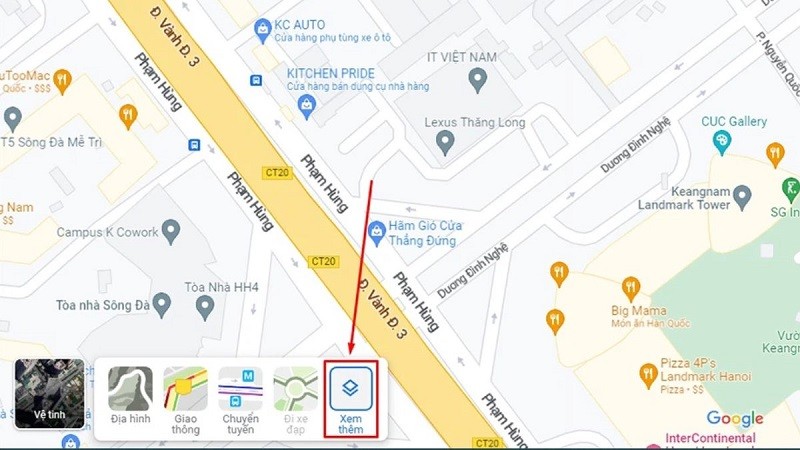 Xem Google Maps vệ tinh siêu đơn giản trên điện thoại và máy tính Xem Google Maps vệ tinh siêu đơn giản trên điện thoại và máy tính