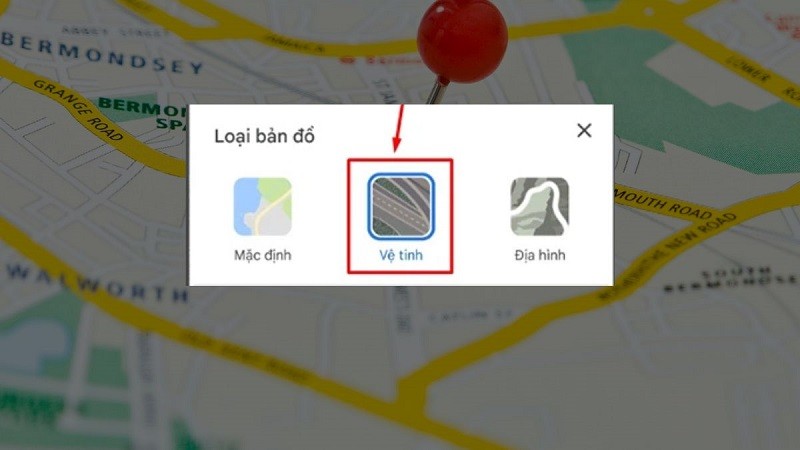 Xem Google Maps vệ tinh siêu đơn giản trên điện thoại và máy tính Xem Google Maps vệ tinh siêu đơn giản trên điện thoại và máy tính
