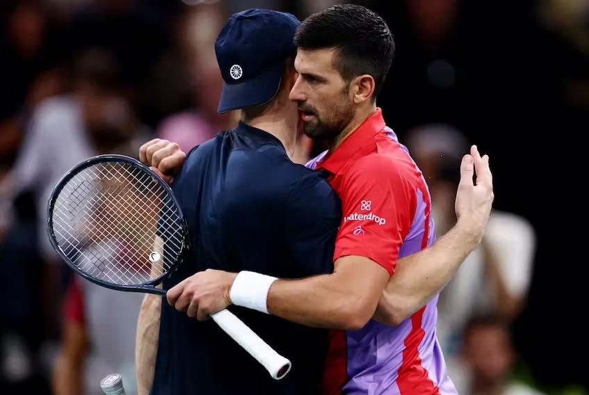 Novak Djokovic nối dài chuỗi trận thắng, giành vé vào tứ kết giải quần vợt Paris Masters 2023 Novak Djokovic nối dài chuỗi trận thắng, giành vé vào tứ kết giải quần vợt Paris Masters 2023