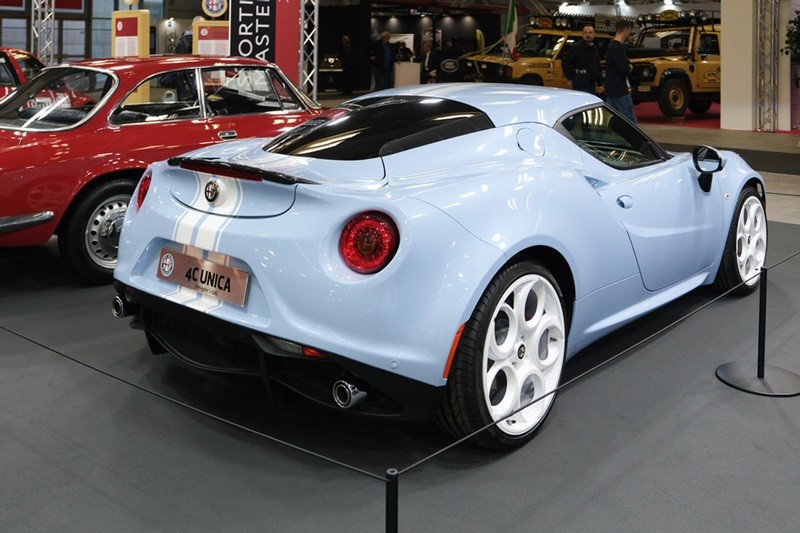Cận cảnh chiếc Alfa Romeo 4C Unica độc nhất vô nhị Cận cảnh chiếc Alfa Romeo 4C Unica độc nhất vô nhị