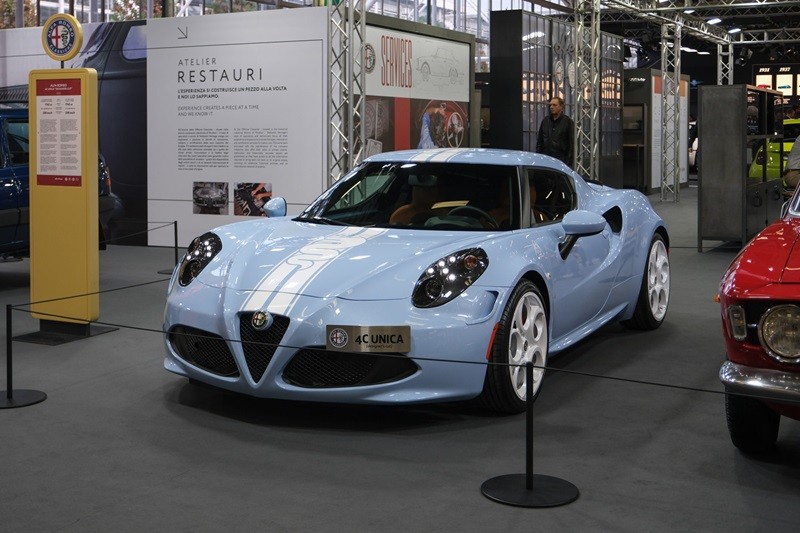 Cận cảnh chiếc Alfa Romeo 4C Unica độc nhất vô nhị Cận cảnh chiếc Alfa Romeo 4C Unica độc nhất vô nhị